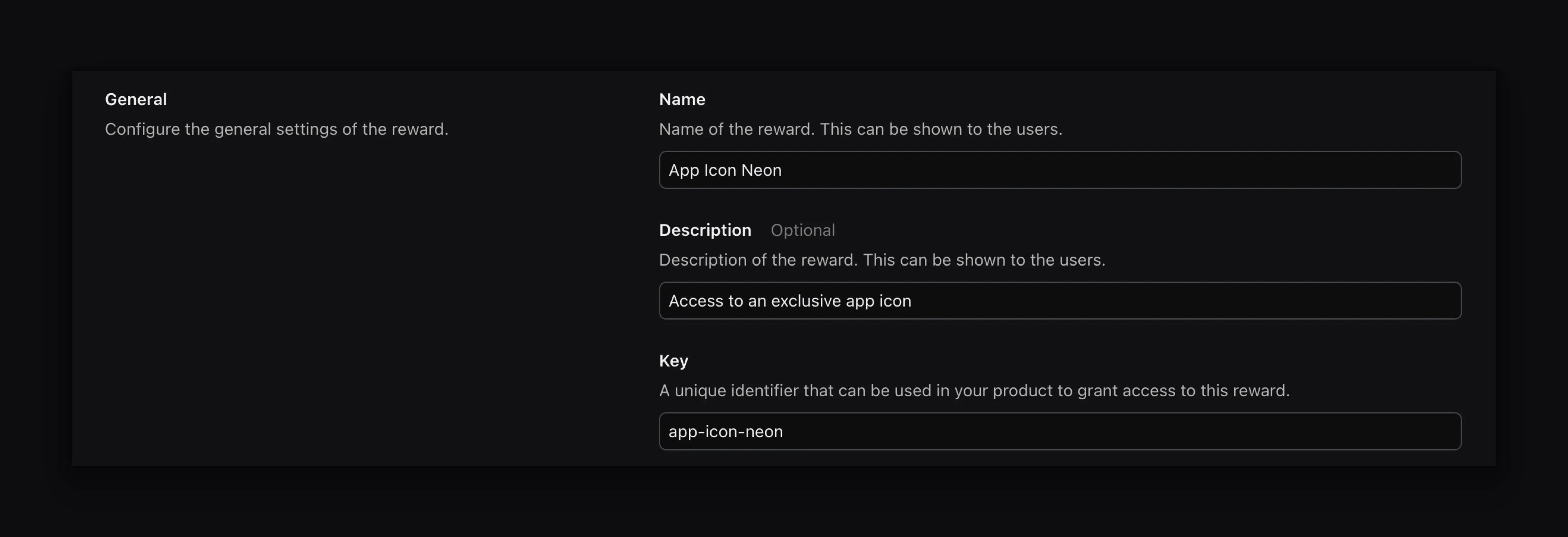 Reward General