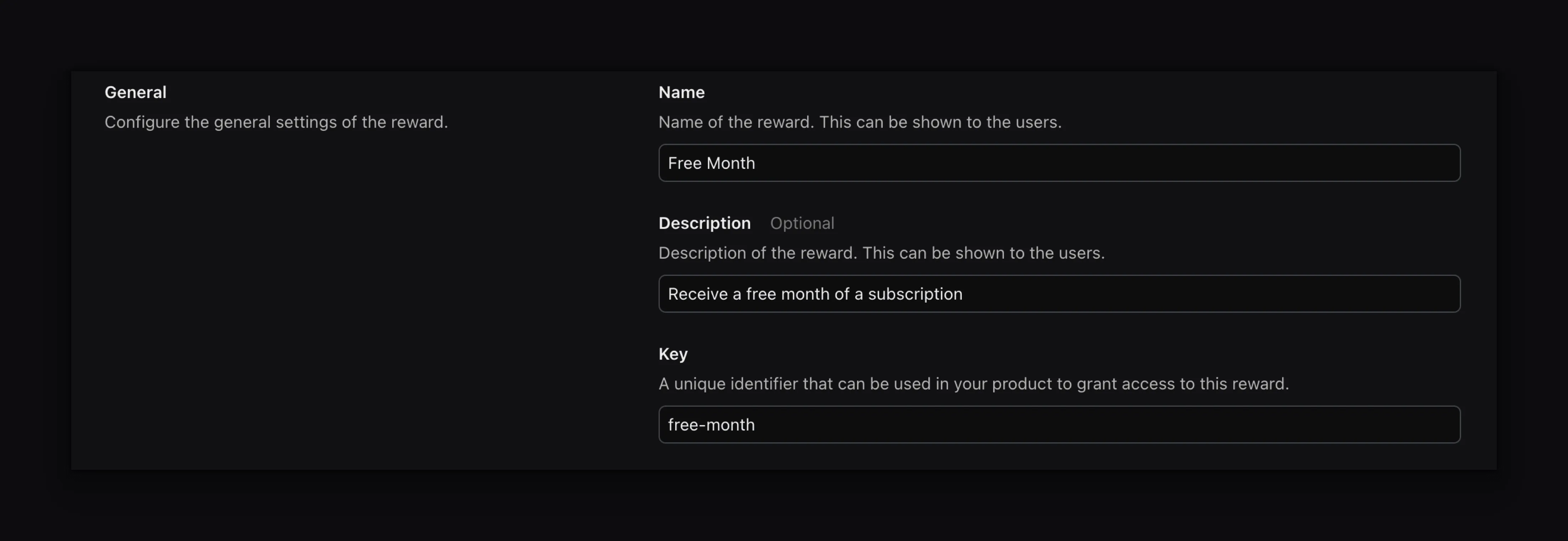 Reward General