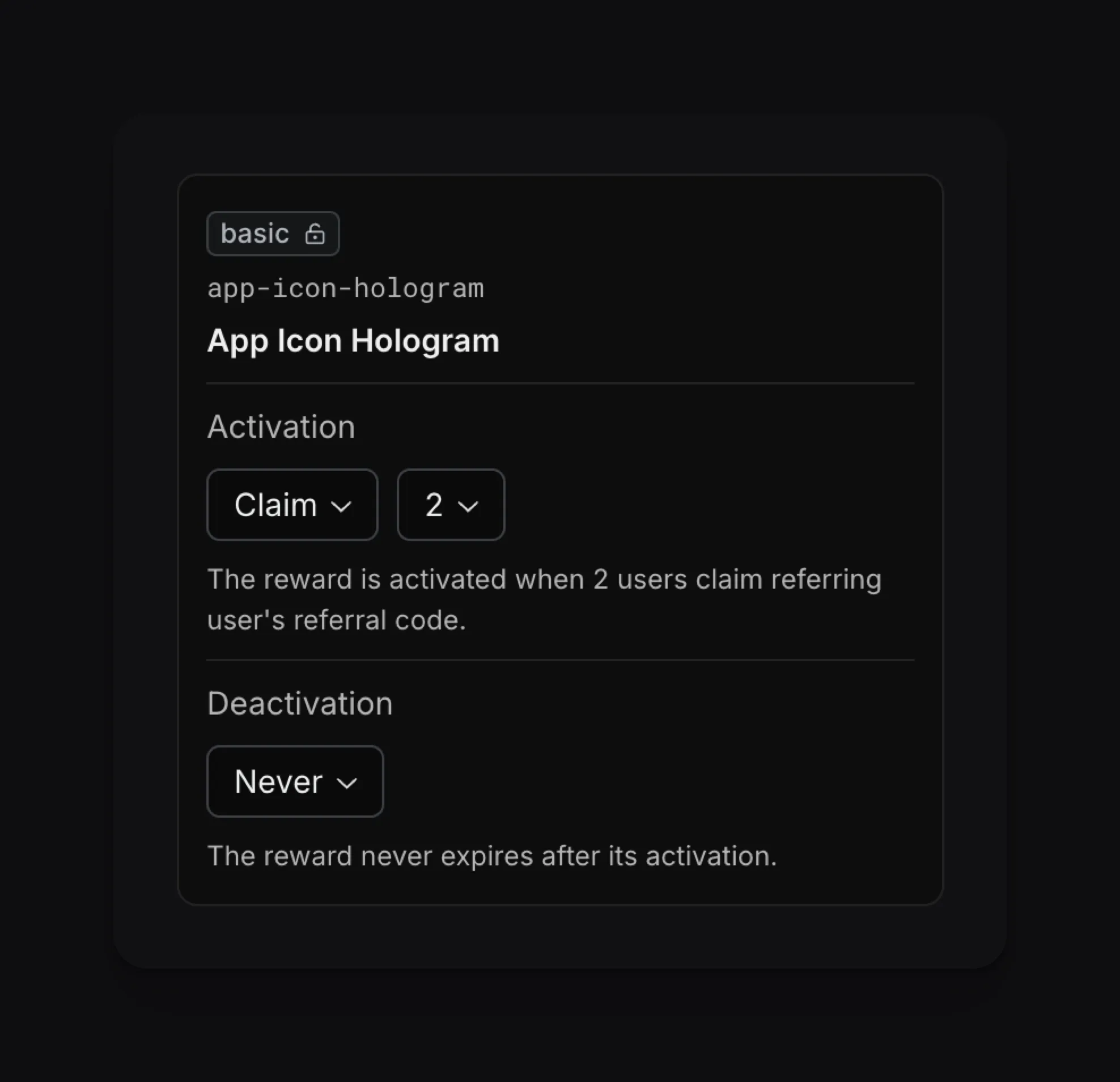 Create program