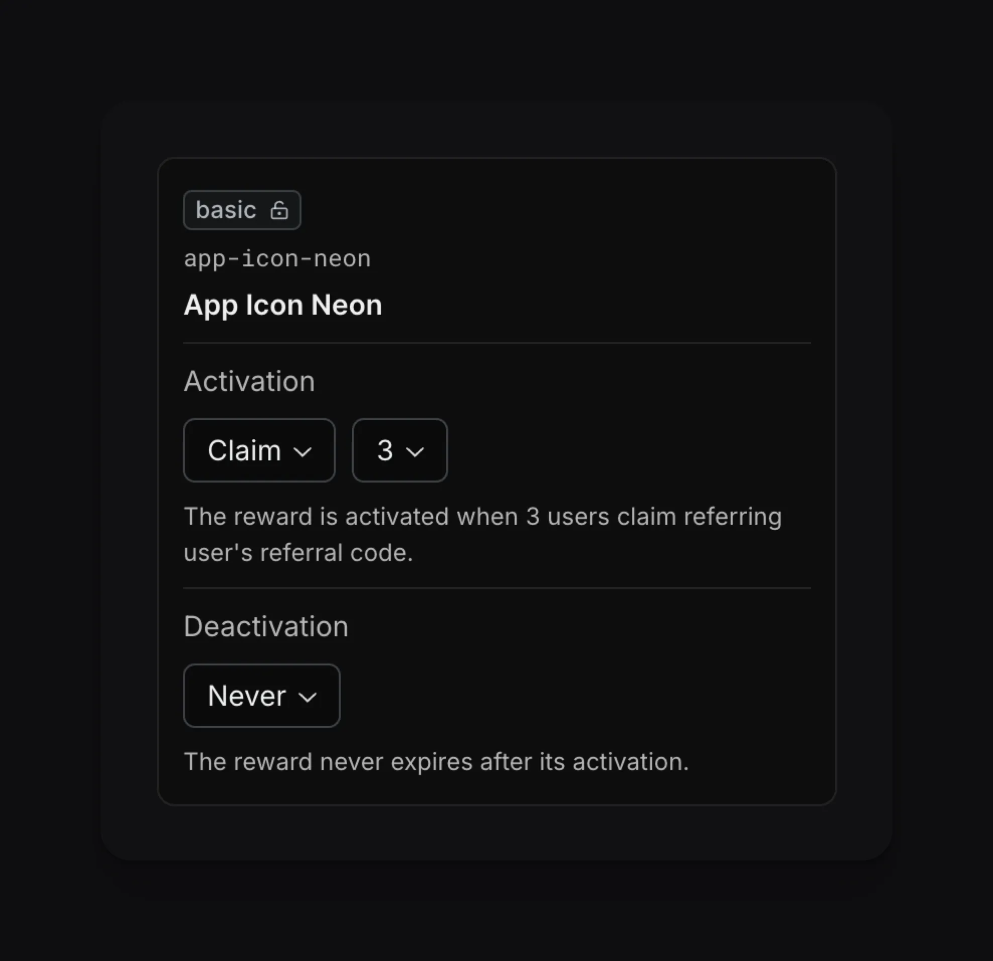 Create program