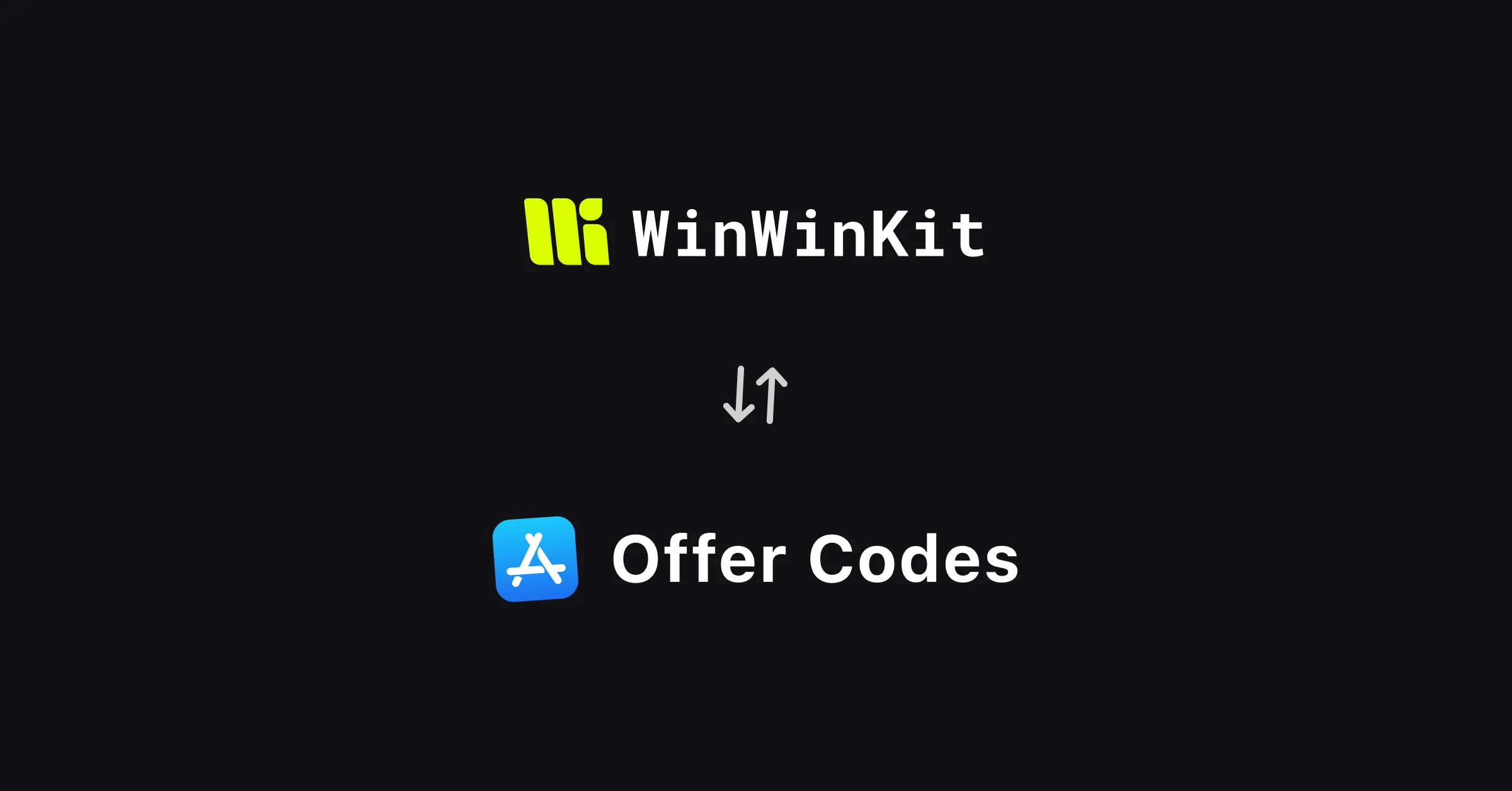 WinWinKit illustration for offer codes support